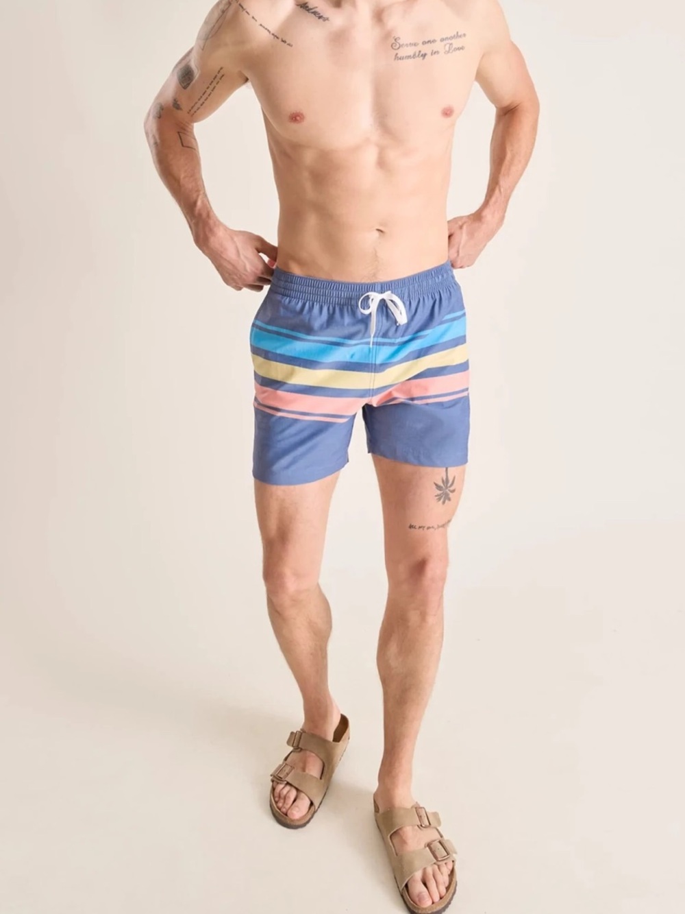 Chubbies The Retro Set 4” Inseam lined Classic Swim Trunks Mens 2X
